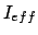 $\displaystyle I_{eff}$