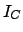 $\displaystyle I_C$