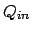 $Q_{in}$